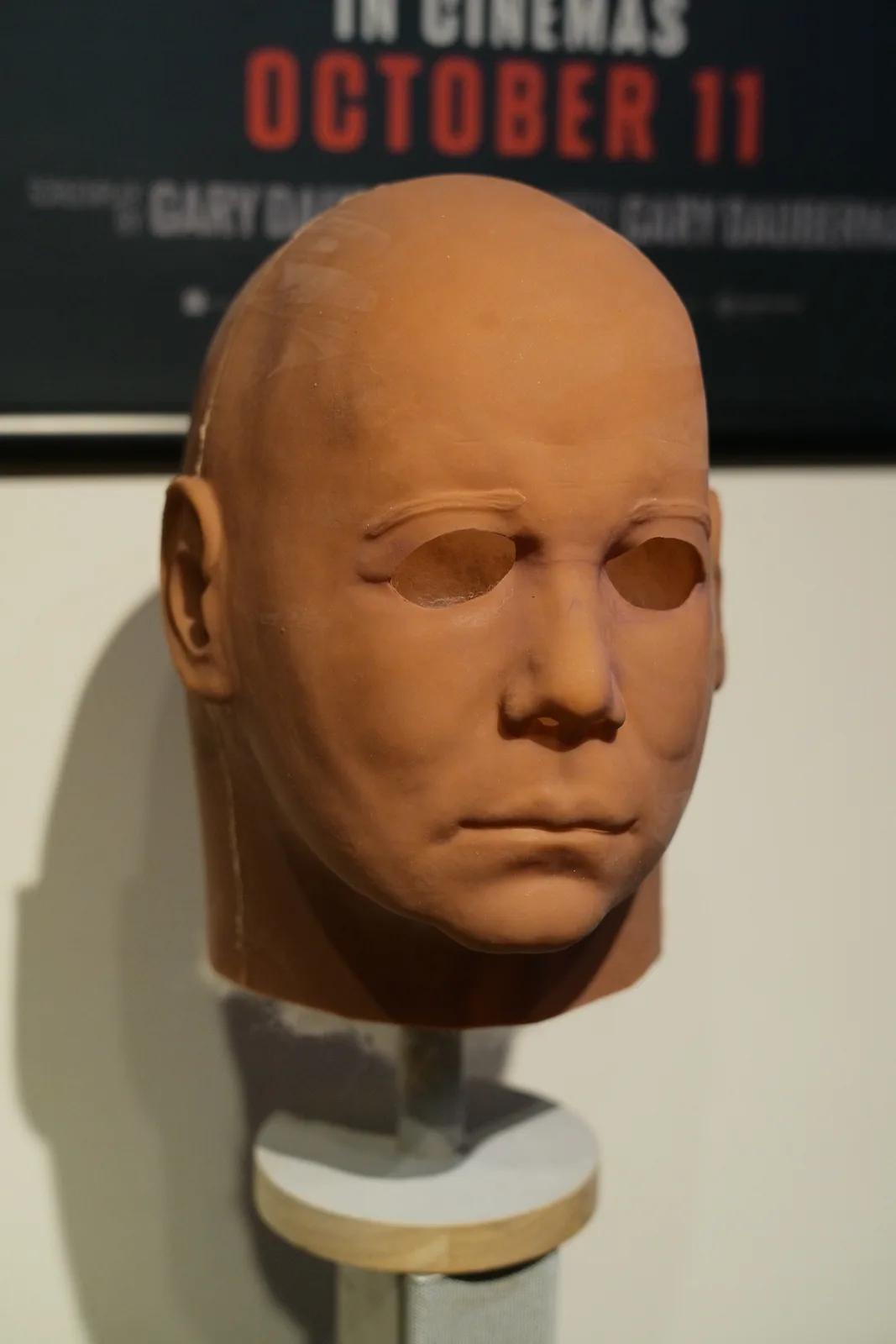 Dark Labs Cosmic Shape 78 mask after eye cuts from a three-quarter right angle