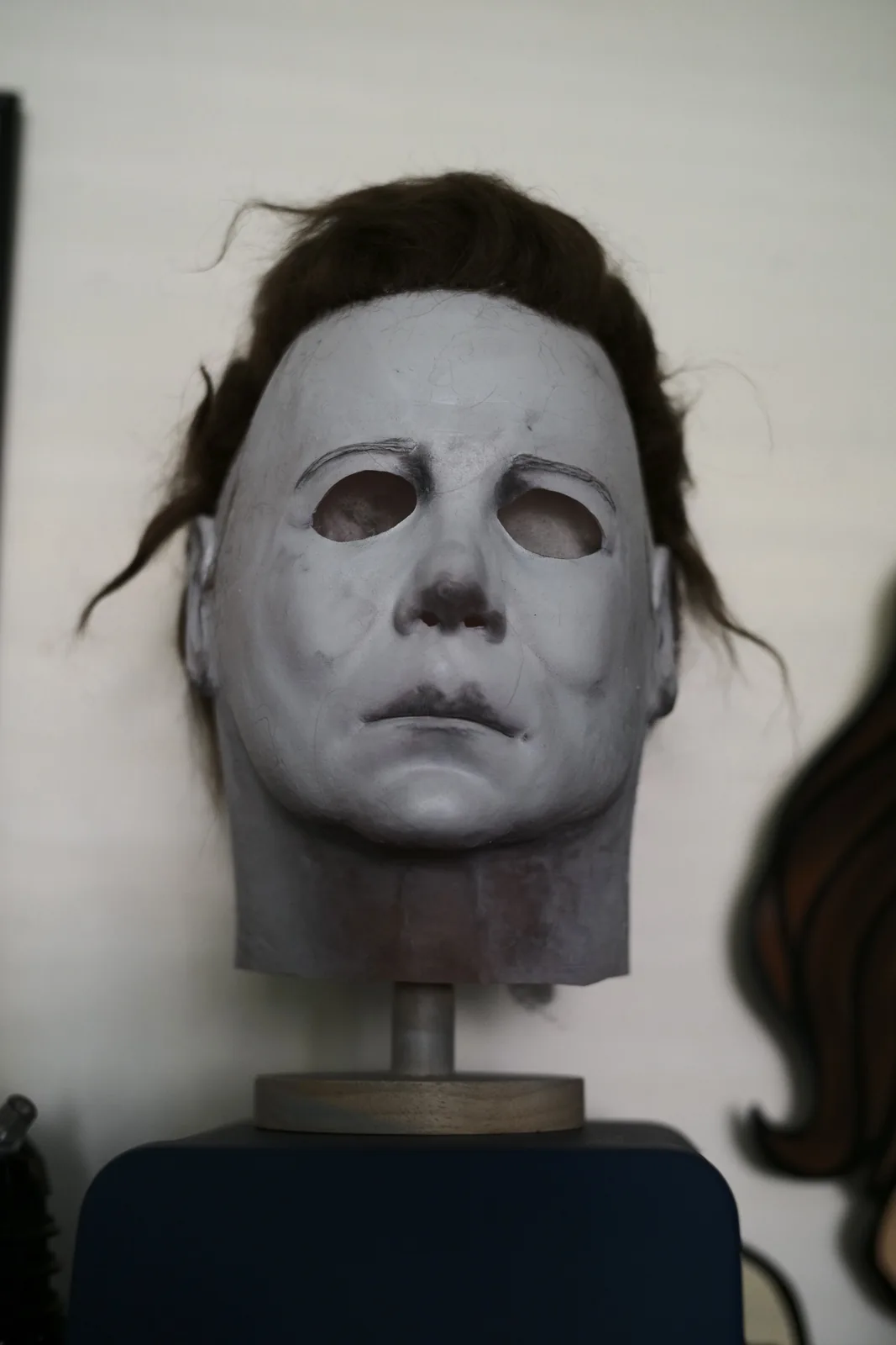 Dark Labs Cosmic Shape 78 finished mask from a low front angle