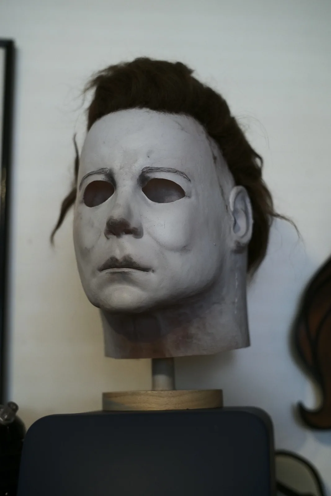 Dark Labs Cosmic Shape 78 finished mask from a three-quarter left angle
