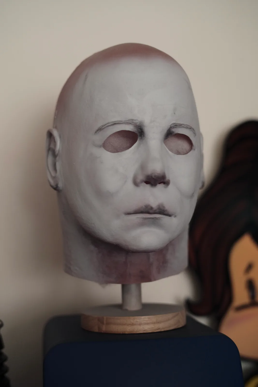 Dark Labs Cosmic Shape 78 mask opposite angle after weathering before sealing