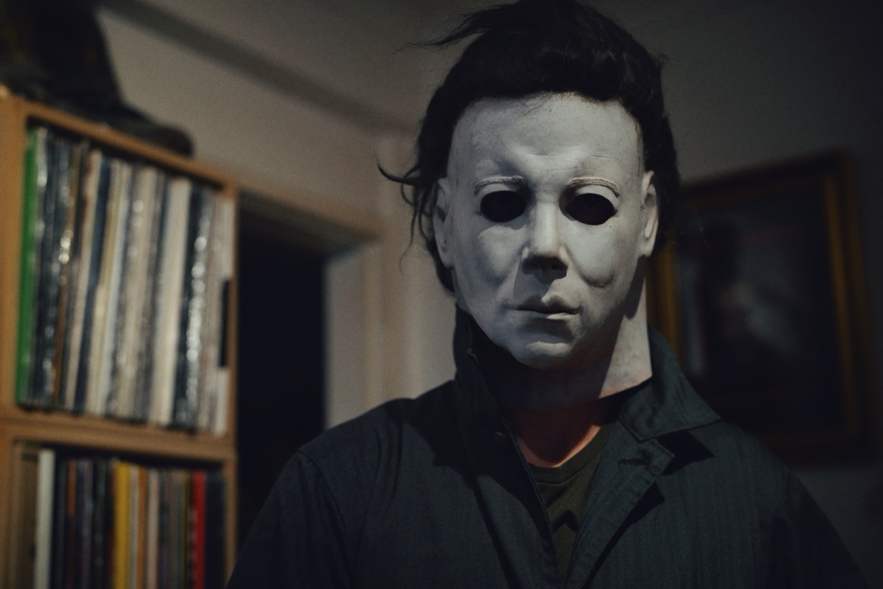 Dark Labs Halloween Begins 24 inch handmade horror mask