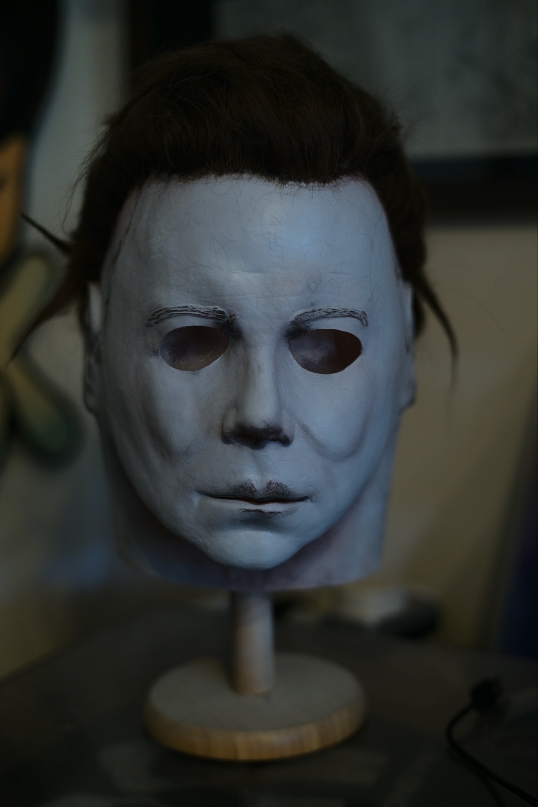 Dark Labs Warped75 H1 Boogeyman mask front view